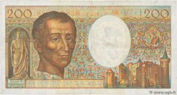200 Francs MONTESQUIEU FRANCE  1986 F.70.06 TB+
