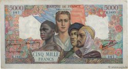 5000 Francs EMPIRE FRANÇAIS FRANCE  1946 F.47.50 pr.TTB