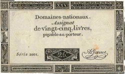 25 Livres FRANCIA  1793 Ass.43a BB