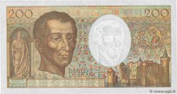 200 Francs MONTESQUIEU FRANKREICH  1992 F.70.12b VZ