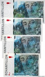Lot du 50 Francs ST EXUPERY au 500 Francs CURIE Échantillon FRANCE regionalismo y varios  1990 F.LOT