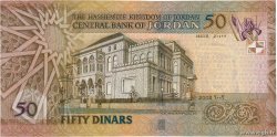 50 Dinars JORDAN  2002 P.38a AU
