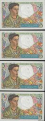 5 Francs BERGER Consécutifs FRANCIA  1943 F.05.01 EBC+