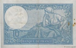 10 Francs MINERVE modifié FRANCE  1939 F.07.08 TTB
