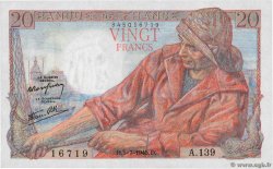20 Francs PÊCHEUR FRANCIA  1945 F.13.10 SC