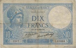 10 Francs MINERVE FRANCE  1932 F.06.16 pr.TB