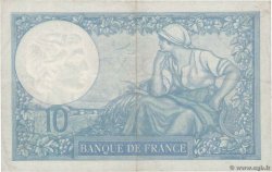 10 Francs MINERVE modifié FRANKREICH  1939 F.07.07 VZ