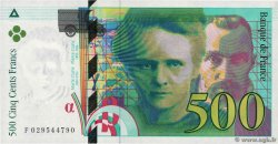 500 Francs PIERRE ET MARIE CURIE FRANCIA  1994 F.76.01 q.AU