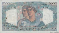 1000 Francs MINERVE ET HERCULE FRANCE  1946 F.41.16