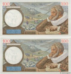 100 Francs SULLY Consécutifs FRANCIA  1940 F.26.29 SPL+