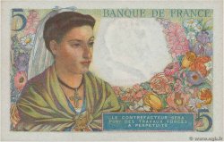 5 Francs BERGER FRANCE  1943 F.05.05 pr.SUP