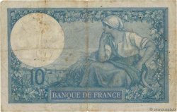 10 Francs MINERVE FRANCIA  1916 F.06.01 q.MB