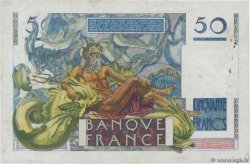 50 Francs LE VERRIER FRANCIA  1949 F.20.11 q.BB