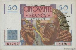 50 Francs LE VERRIER FRANCIA  1950 F.20.16
