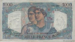 1000 Francs MINERVE ET HERCULE FRANCIA  1946 F.41.16 q.BB