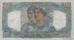 1000 Francs MINERVE ET HERCULE FRANCIA  1948 F.41.24 q.BB
