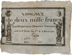 2000 Francs FRANCE  1795 Ass.51a