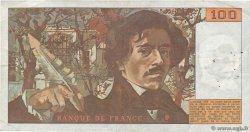 100 Francs DELACROIX FRANCE  1978 F.68.01 F