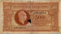 500 Francs MARIANNE fabrication anglaise FRANCIA  1945 VF.11.02 RC+