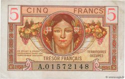 5 Francs TRÉSOR FRANÇAIS FRANCIA  1947 VF.29.01