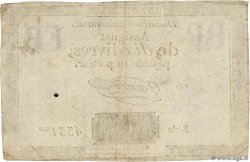 10 Livres filigrane républicain FRANCE  1792 Ass.36b VF-