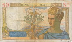 50 Francs CÉRÈS modifié FRANCIA  1940 F.18.42 BC