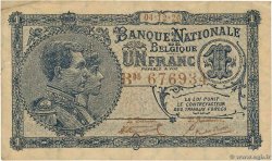 1 Franc BELGIEN  1920 P.092