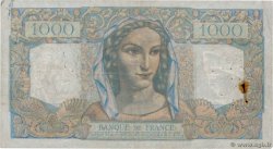 1000 Francs MINERVE ET HERCULE FRANCE  1949 F.41.26 TB