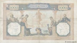 1000 Francs CÉRÈS ET MERCURE type modifié FRANCE  1940 F.38.49 TB+