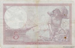 5 Francs FEMME CASQUÉE modifié FRANKREICH  1939 F.04.11 SS