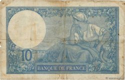 10 Francs MINERVE FRANCE  1916 F.06.01 B