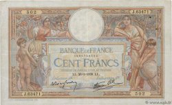 100 Francs LUC OLIVIER MERSON type modifié FRANCE  1939 F.25.40