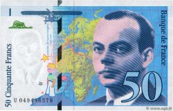50 Francs SAINT-EXUPÉRY modifié FRANKREICH  1999 F.73.05