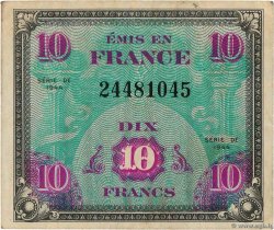 10 Francs DRAPEAU FRANKREICH  1944 VF.18.01 fSS