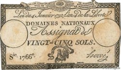 25 Sols FRANCE  1792 Ass.25a TB