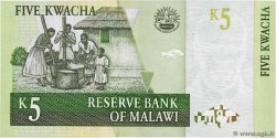 5 Kwacha MALAWI  2005 P.36c ST