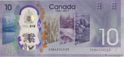 10 Dollars Commémoratif CANADA  2017 P.112 UNC