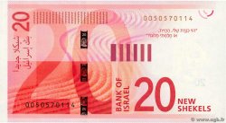 20 New Sheqalim ISRAEL  2017 P.65 UNC
