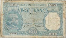 20 Francs BAYARD FRANCIA  1917 F.11.02 B
