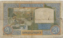 20 Francs TRAVAIL ET SCIENCE FRANCIA  1941 F.12.15 q.B