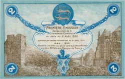 2 Francs Annulé FRANCE regionalismo e varie Fécamp 1920 JP.058.06 q.FDC