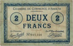 2 Francs FRANCE regionalismo e varie Amiens 1915 JP.007.31