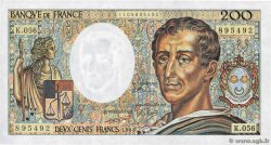 200 Francs MONTESQUIEU FRANCIA  1988 F.70.08
