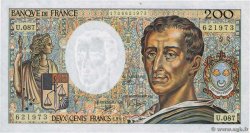 200 Francs MONTESQUIEU FRANCIA  1991 F.70.11