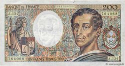 200 Francs MONTESQUIEU FRANCIA  1992 F.70.12c