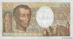 200 Francs MONTESQUIEU FRANCE  1992 F.70.12c TTB