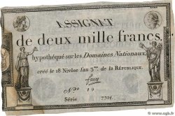 2000 Francs FRANCIA  1795 Ass.51a
