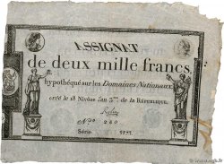 2000 Francs FRANCE  1795 Ass.51a pr.TTB