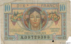 10 Francs TRÉSOR FRANÇAIS FRANCIA  1947 VF.30.01 MB