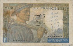 10 Francs MINEUR FRANKREICH  1949 F.08.22a